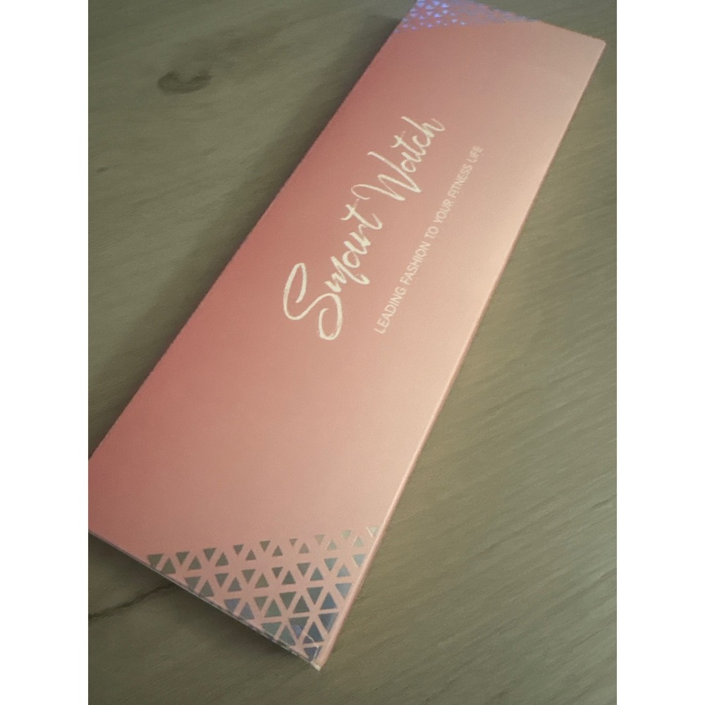 Smart Watch Rose Gold Mesh‎ Band Pink Band Fitness Tracker